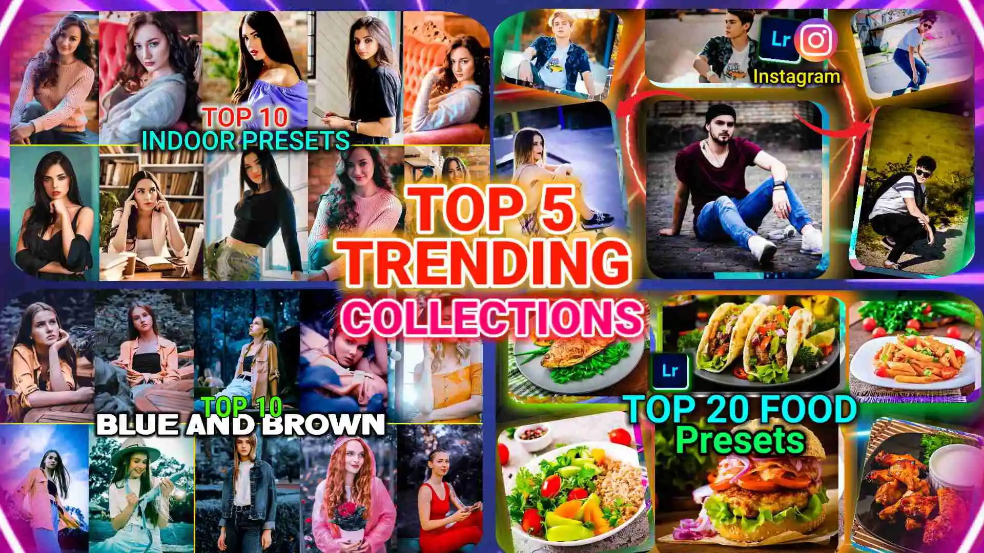 Top 5 Lightroom Trending Presets Free download