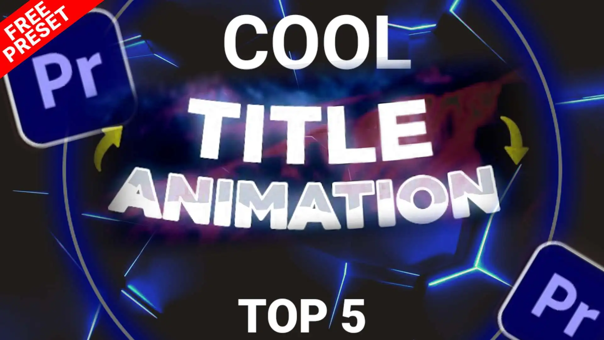 Premiere Pro Cool Text Animation Presets Free Download