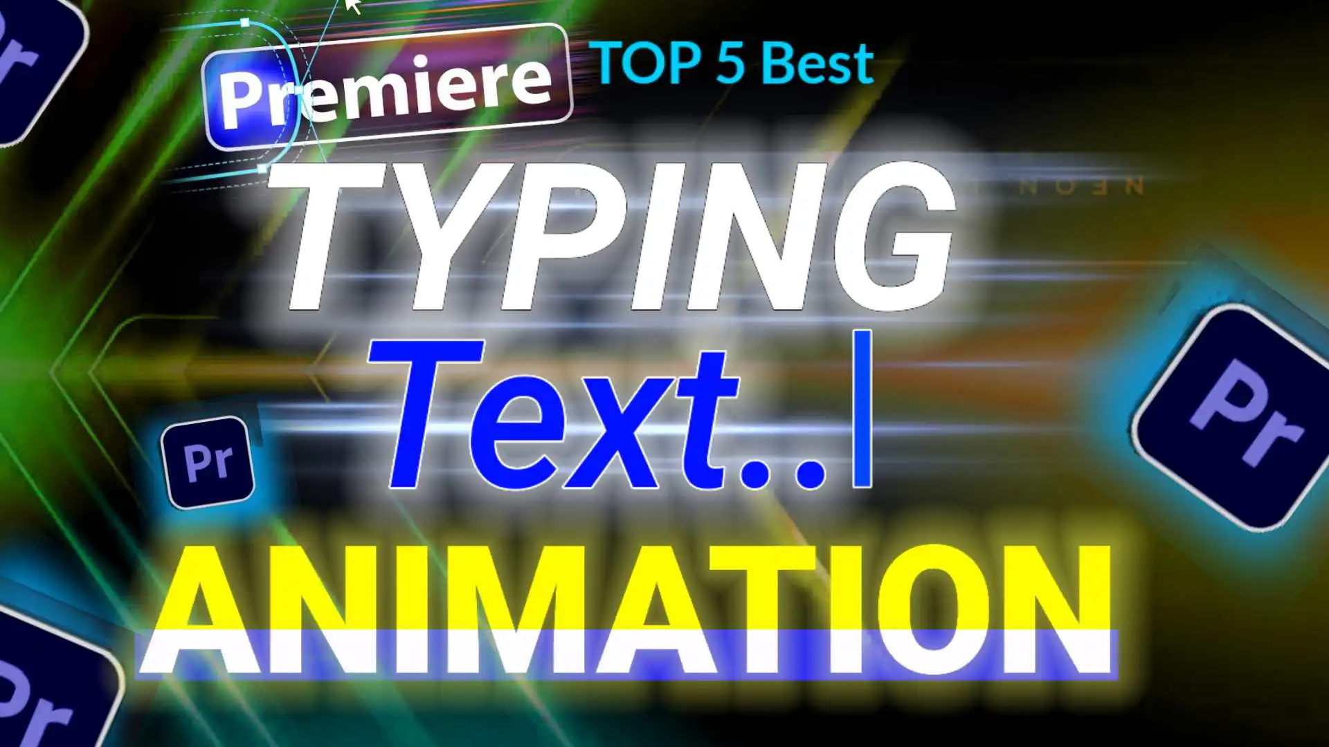 Top 5 Typing Text Animation Premiere Pro Presets Free Download