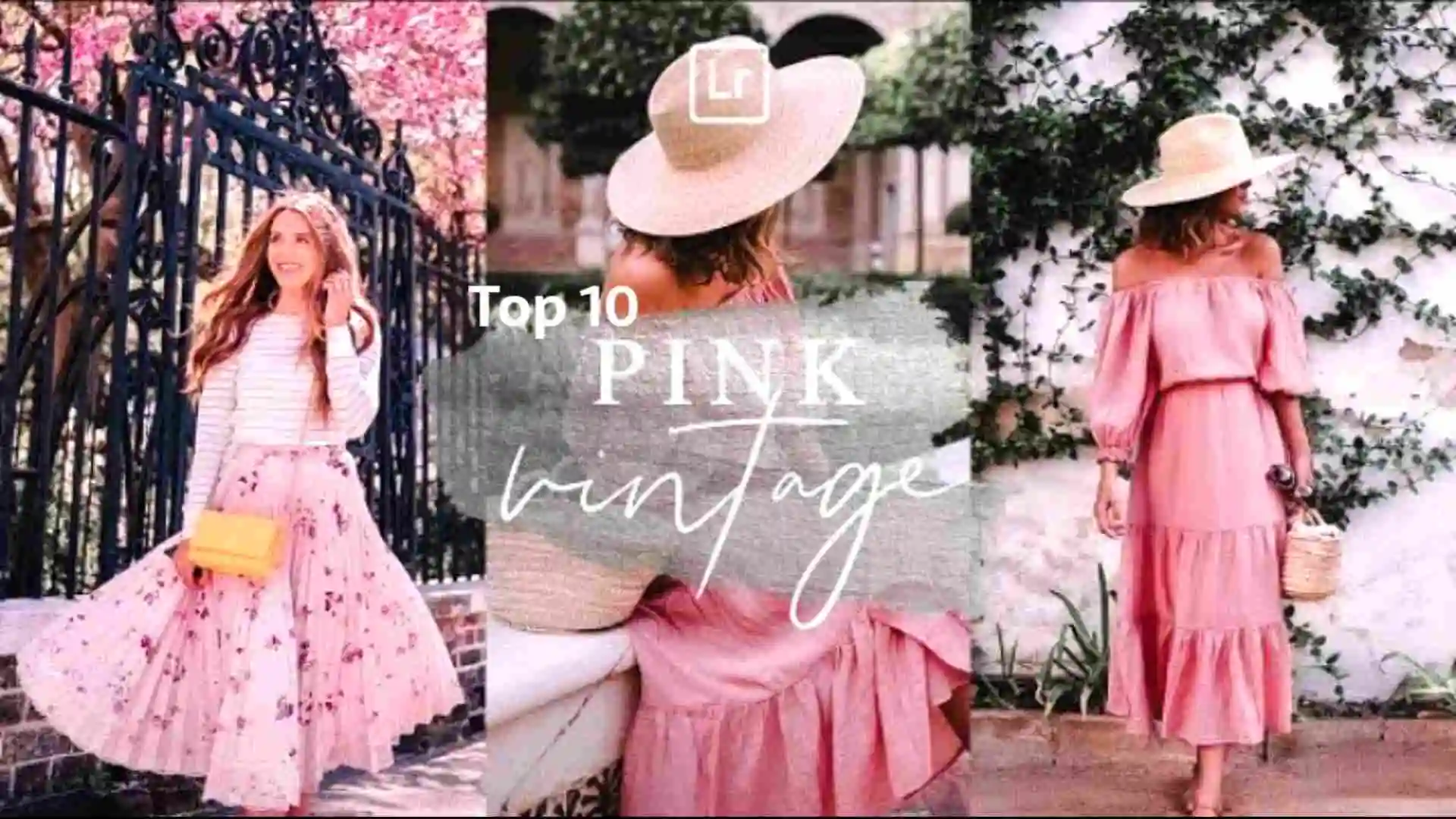 Top 10 Pink Lightroom Presets Free Download zip file