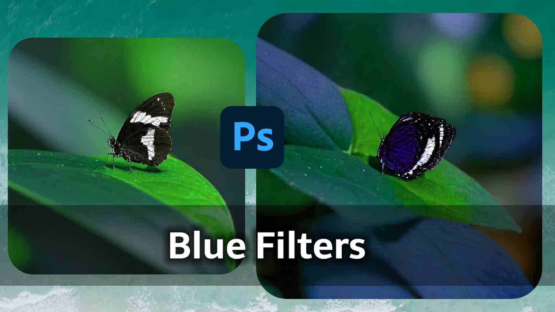 Blue PhotoShop Filters